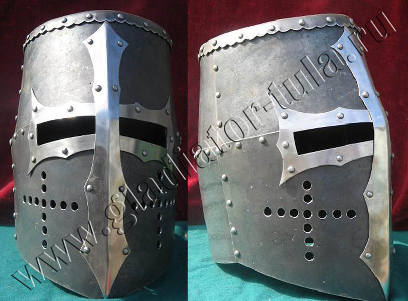 Средневековые рыцарские шлемы