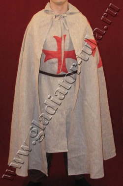 Костюм рыцарский XIII в с символикой ордена