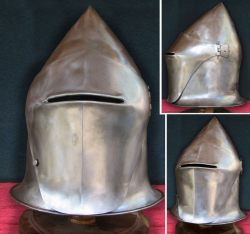 Шлем рыцарский, тип "Топфхельм "Сахарная голова"