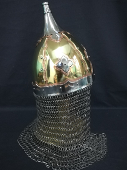 Шлем из кургана Черная Могила "золочёный", тип 2
