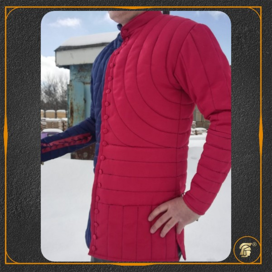 Подоспешник стеганный, стилизация, Европа, конец XIV в, (гретта) _ 2