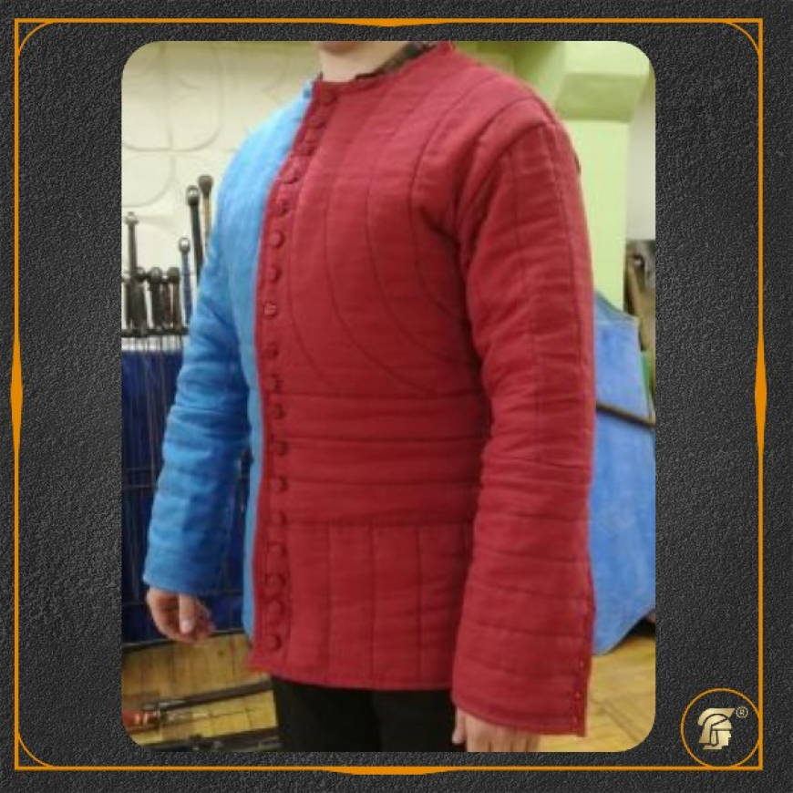 Дублет стеганый льняной 2