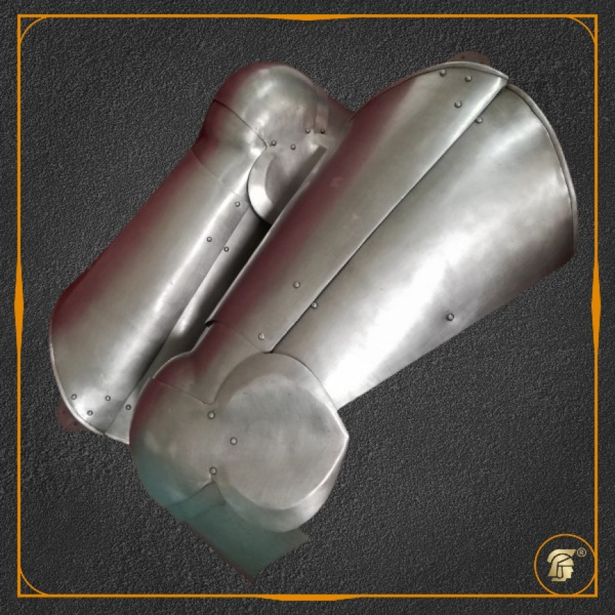 Латная защита ног (набедренники) Реплика из Курбурга, матовые, Западная Европа, XV в.  2