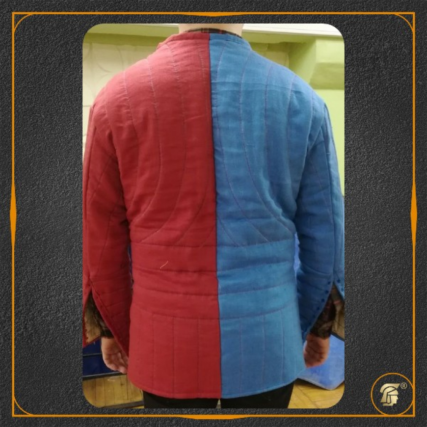 Дублет стеганый льняной 3