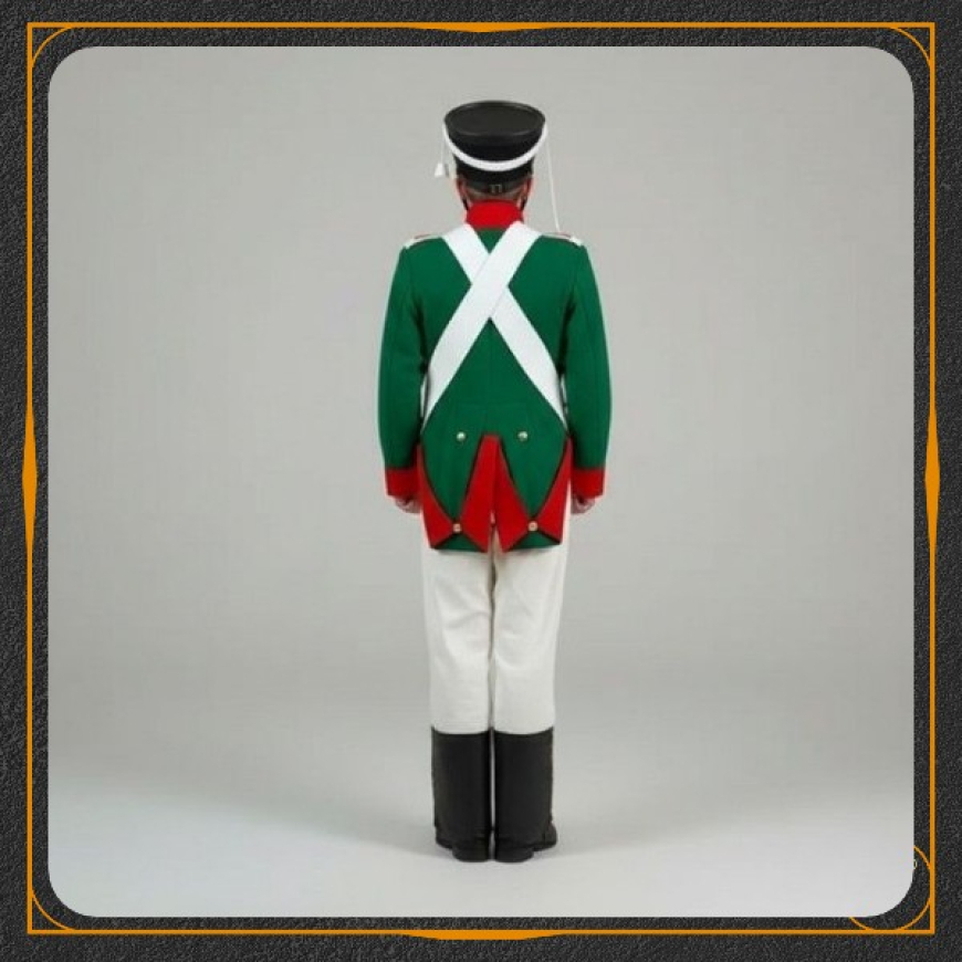 ФОРМА ПЕХОТНОГО ПОЛКА РУССКОЙ ИМПЕРАТОРСКОЙ АРМИИ 1812 ГОДА