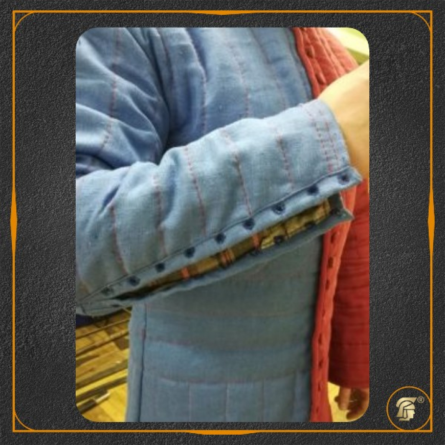 Дублет стеганый льняной 5