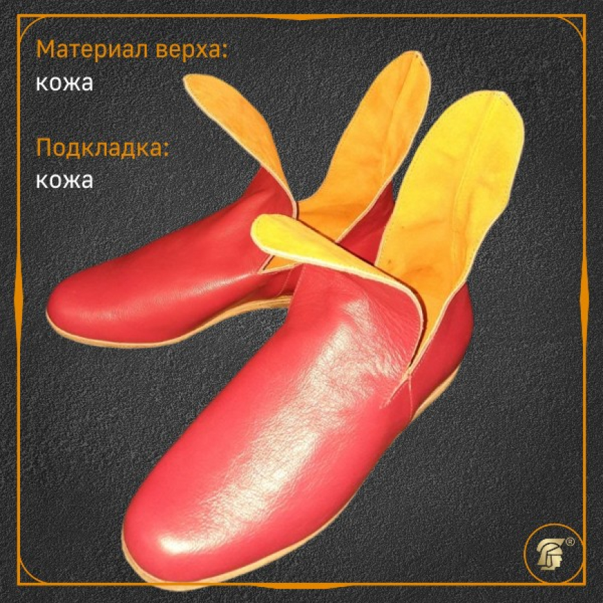 Туфли красные (пулены) 2