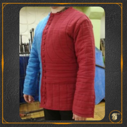 Дублет стеганый льняной 2