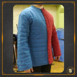 Дублет стеганый льняной 4