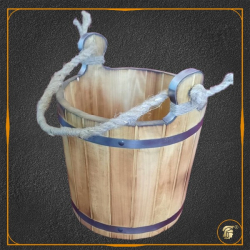 Ведро деревянное артиллерийское 3