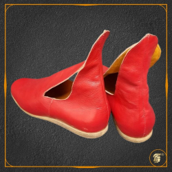 Туфли красные (пулены) 4