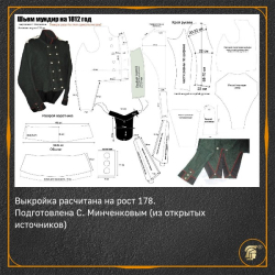 Русский мундир 1812 года 